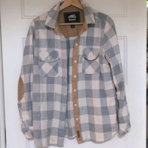 Roots plaid shirt